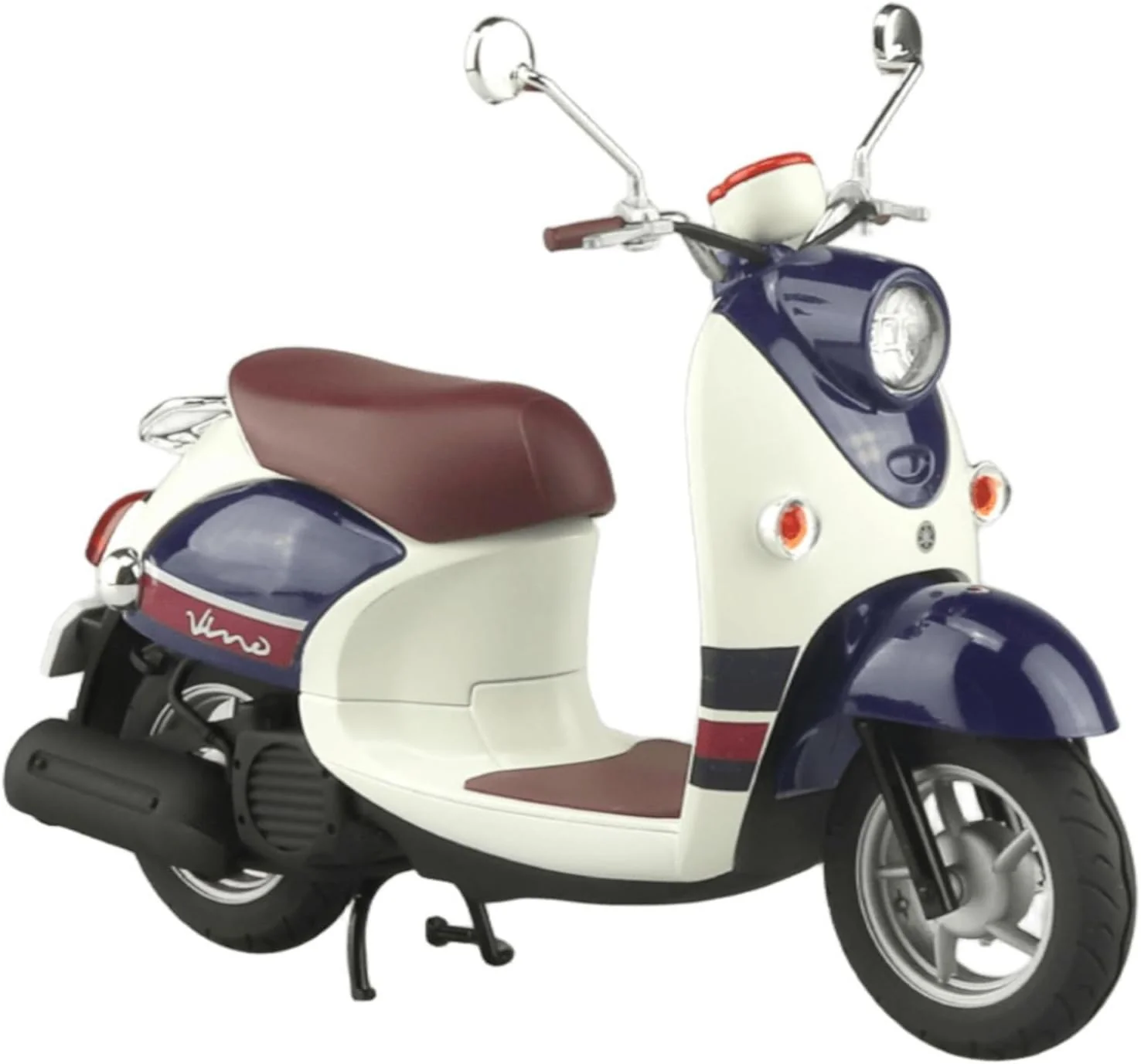 Aoshima 1/12 The Bike No.60 Yamaha Vino '13 Dark Grayish Blue Metallic A (Blue Beige)