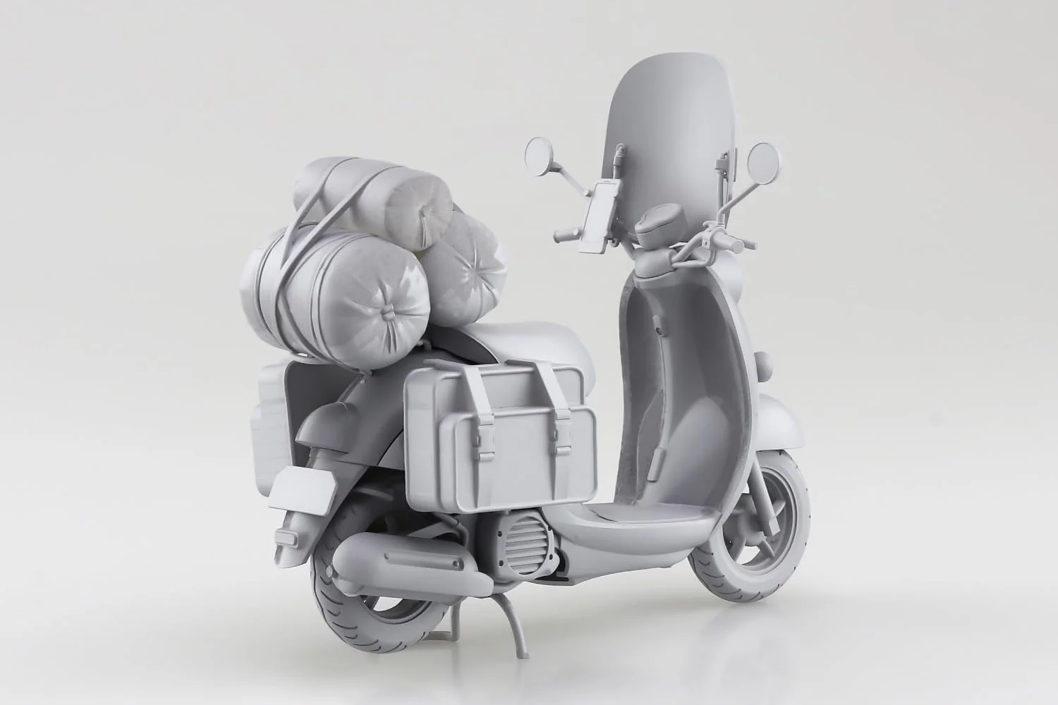 Aoshima 1/12 The Bike Series No.YU-01 Yurucamp SEASON 3 Shima Rin's Scooter - Image 14