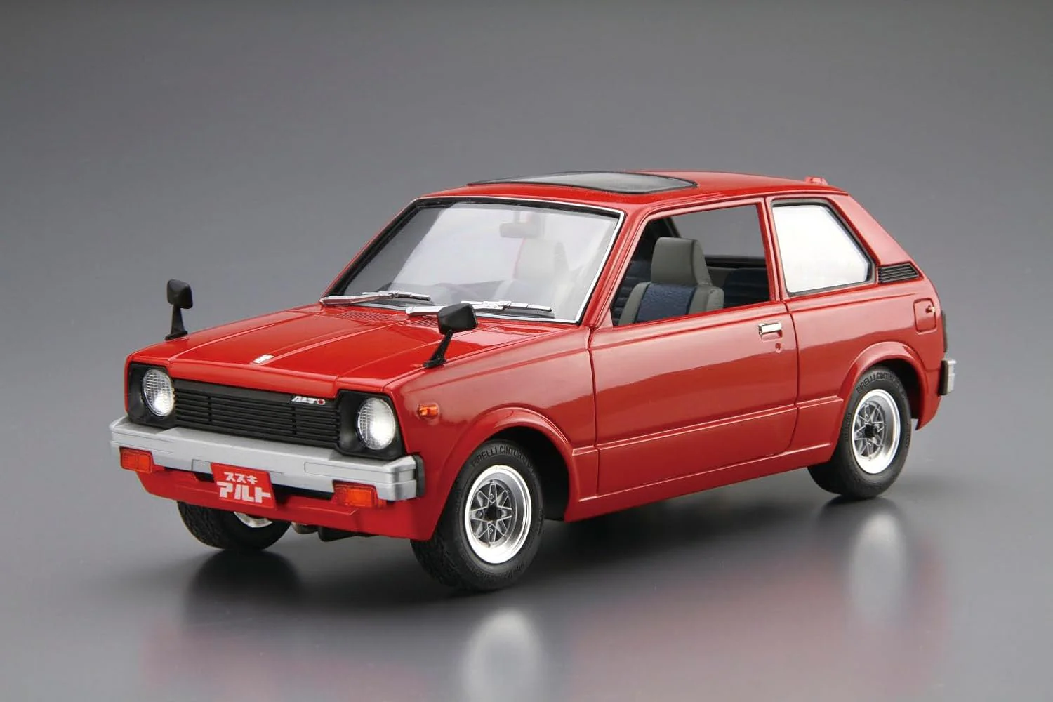 Aoshima 1/20 The Model Car Series No.127 Suzuki SS30V Alto/SS20 Selvo '79 - Image 9