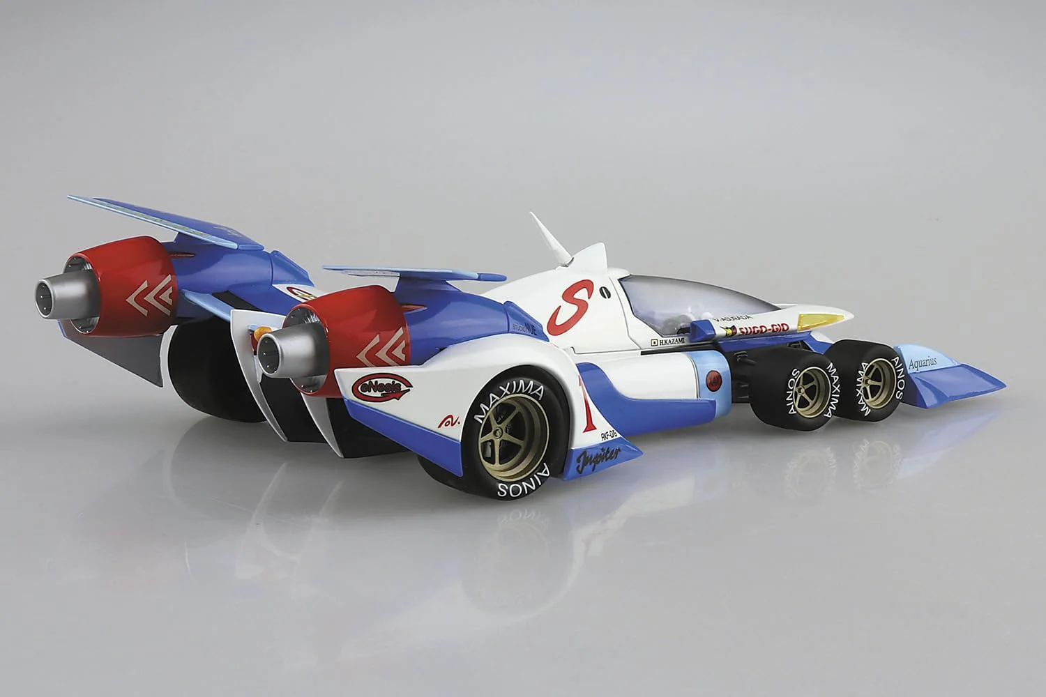 Aoshima 1/24 Cyber Formula 08 ν Asurada AKF-0/G (Lifting Turn Mode) - Image 2