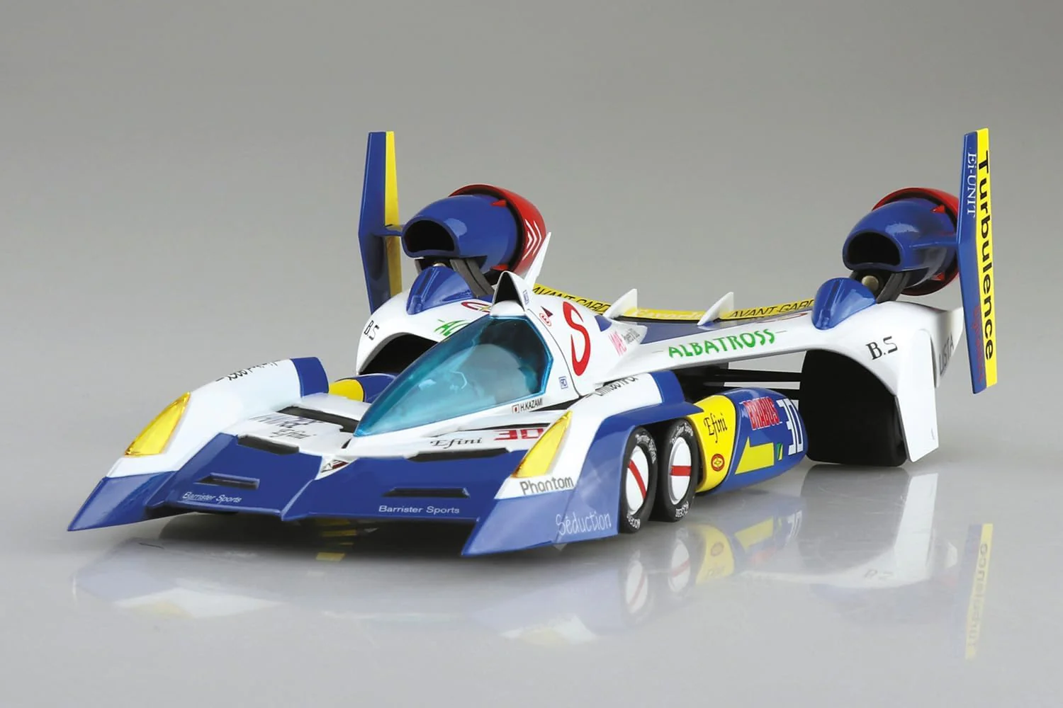 Aoshima 1/24 Cyber Formula 09 Super Asurada AKF-11 Aero Mode/Aero Boost Mode - Image 5