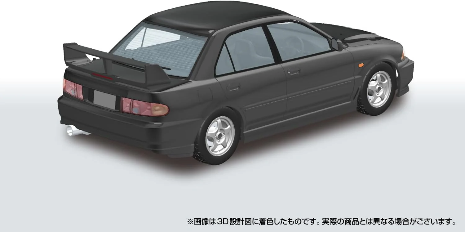 Aoshima 1/24 Initial D No. 20 Kyoichi Sudo CE9A Lancer Evolution III - Image 4