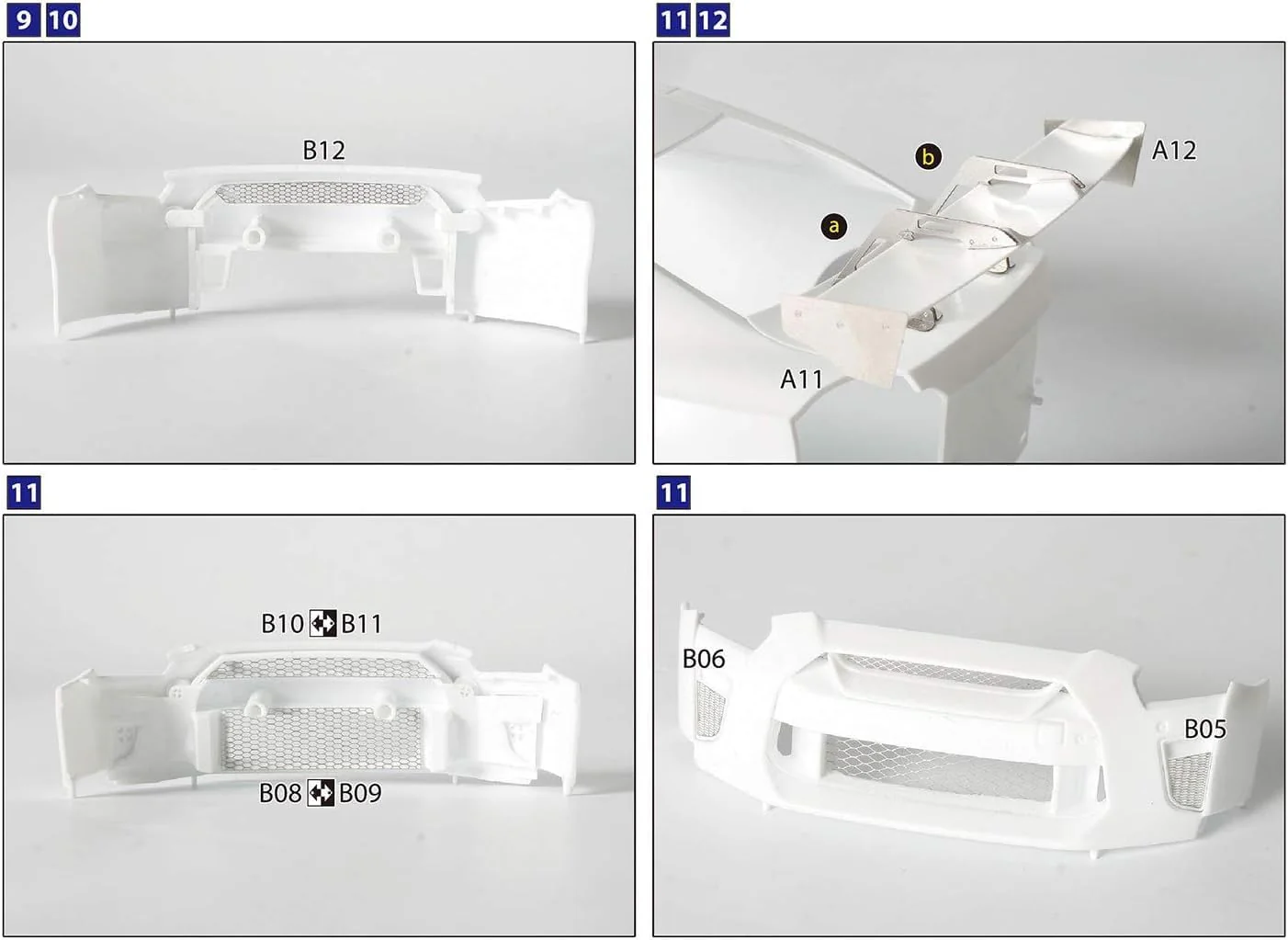 Aoshima 1/24 LB Works R35 GT-R Common Detail-up Parts - Image 4