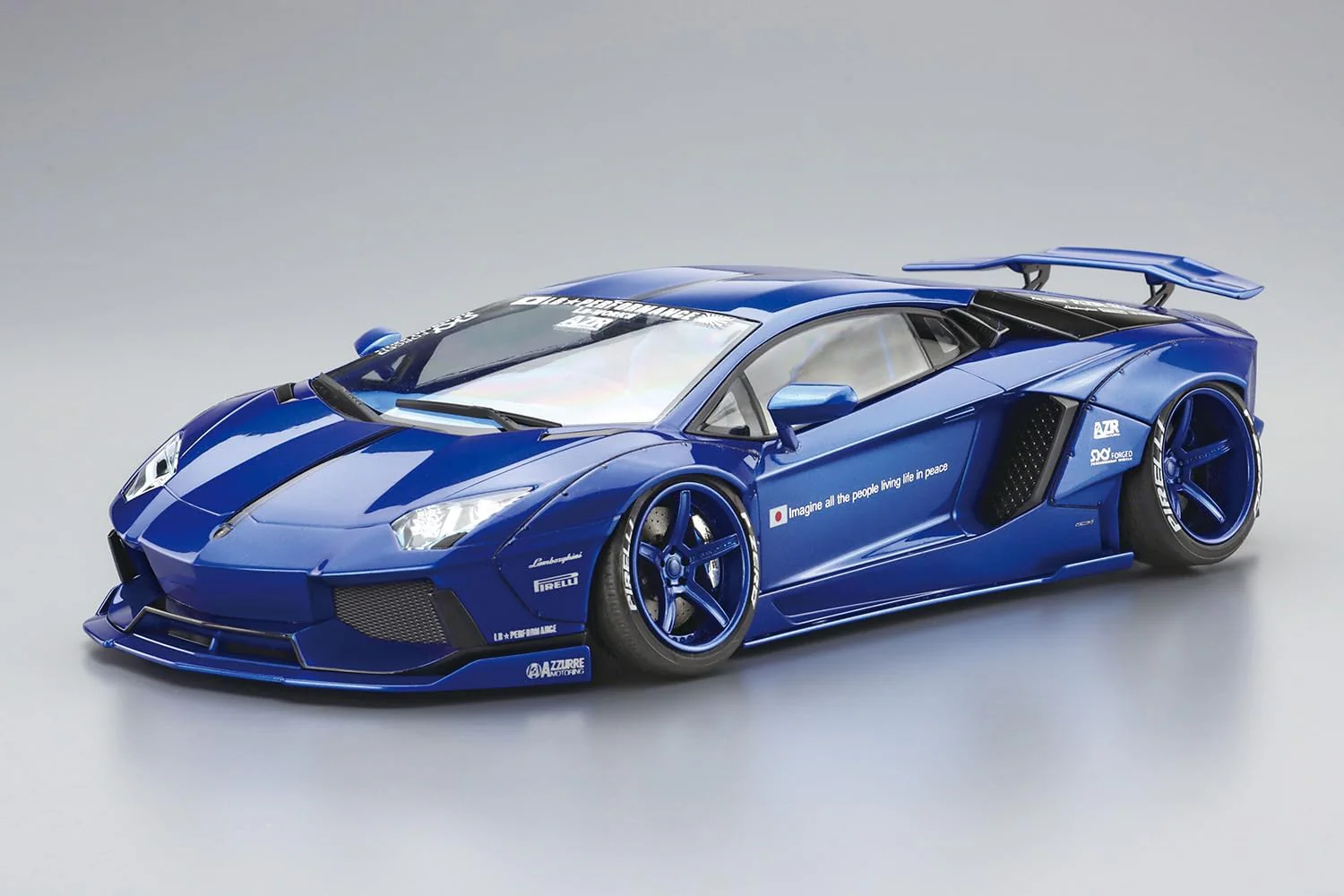 Aoshima 1/24 Liberty Walk No.18 LB Works Lamborghini Aventador Ver.2 - Image 3