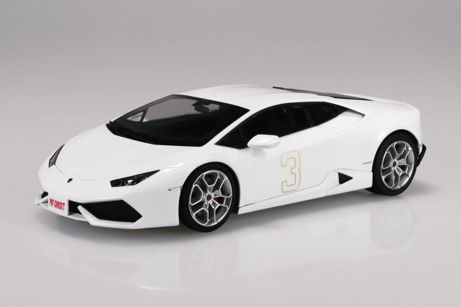 Aoshima 1/24 MF Ghost No.5 Daigo Oishi Lamborghini Huracan LP610-4 (Modified) - Image 3