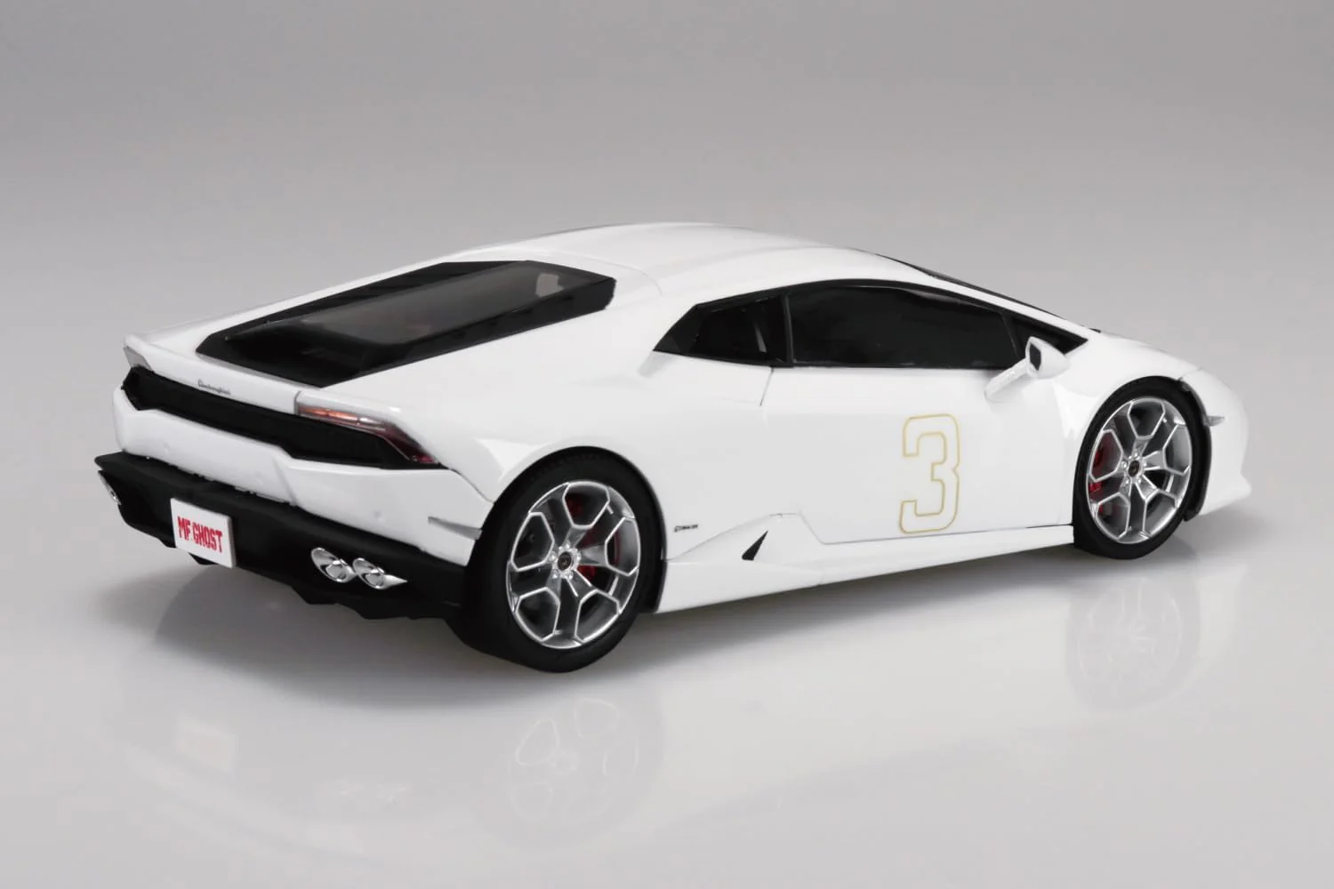 Aoshima 1/24 MF Ghost No.5 Daigo Oishi Lamborghini Huracan LP610-4 (Modified) - Image 4