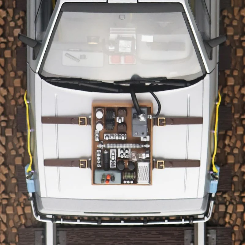 Aoshima 1/24 Movie Mecha No.BT-04 Time Machine from Back to the Future Part III Railroad - Image 5