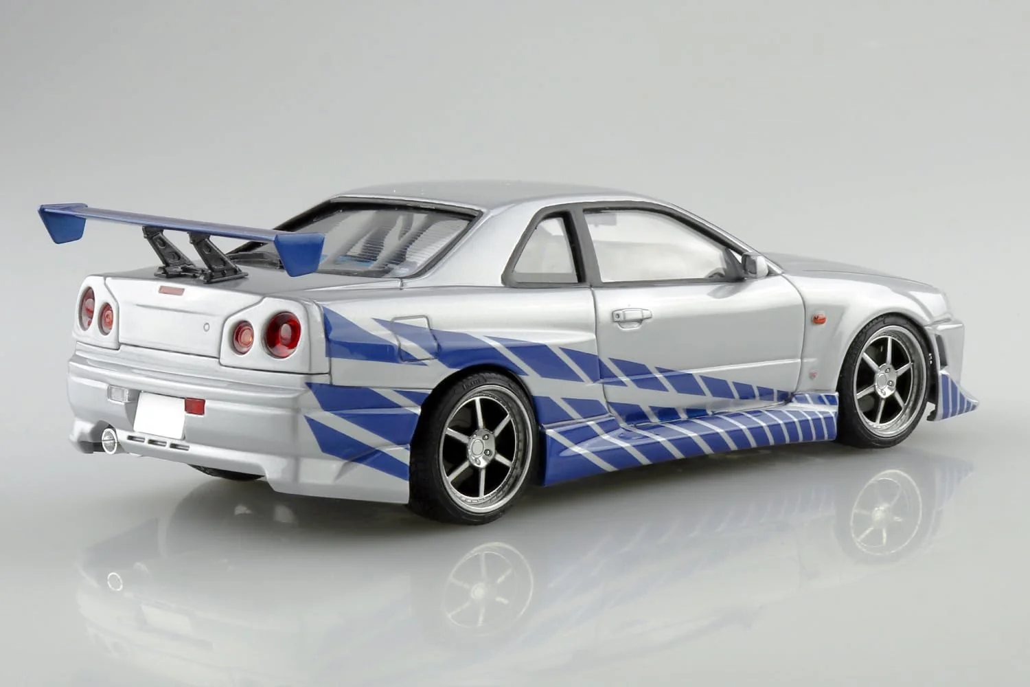 Aoshima 1/24 Movie Mecha WS-02 Fast & Furious R34 Skyline GT-R - Image 3