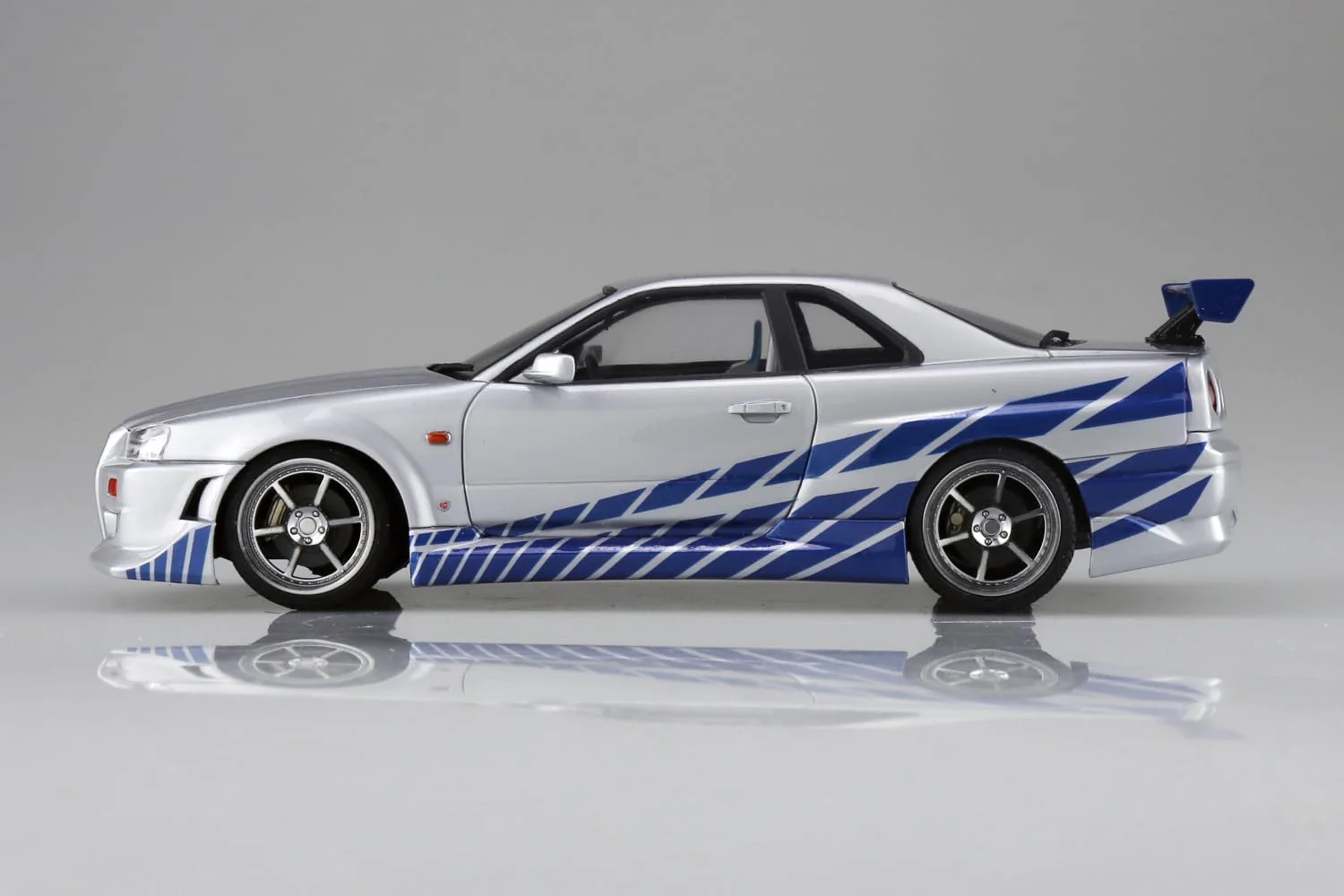 Aoshima 1/24 Movie Mecha WS-02 Fast & Furious R34 Skyline GT-R - Image 4