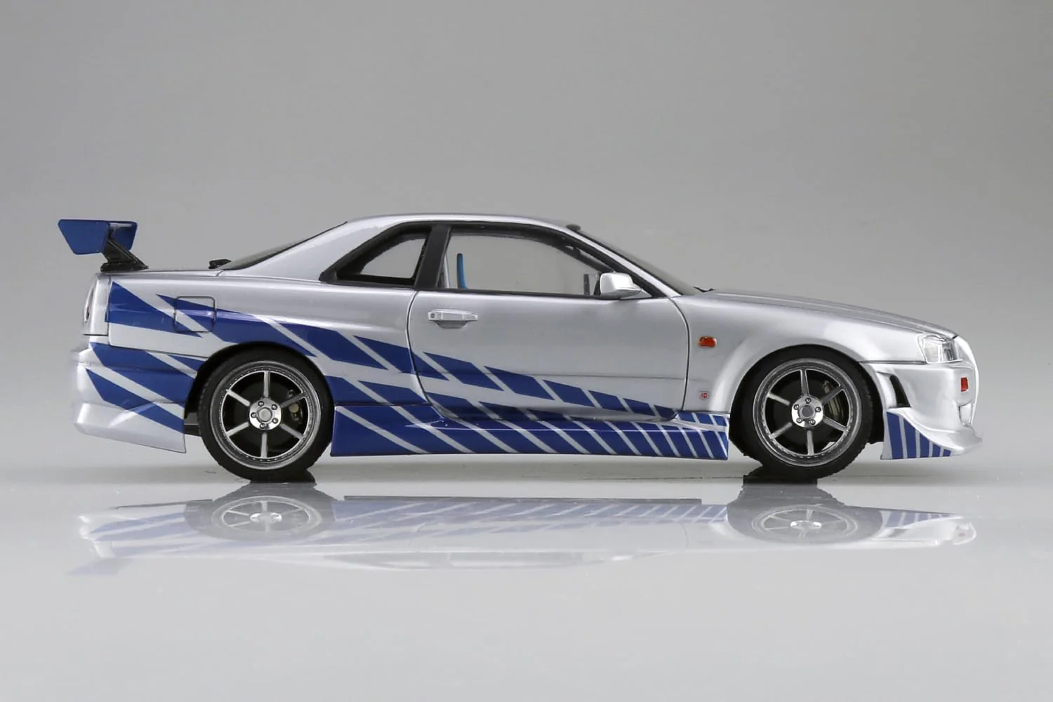 Aoshima 1/24 Movie Mecha WS-02 Fast & Furious R34 Skyline GT-R - Image 5