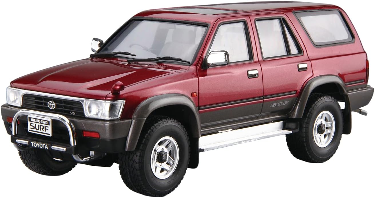 Aoshima 1/24 The Model Car No. 104 Toyota VZN130G Hilux Surf SSR-X Wide Body '91
