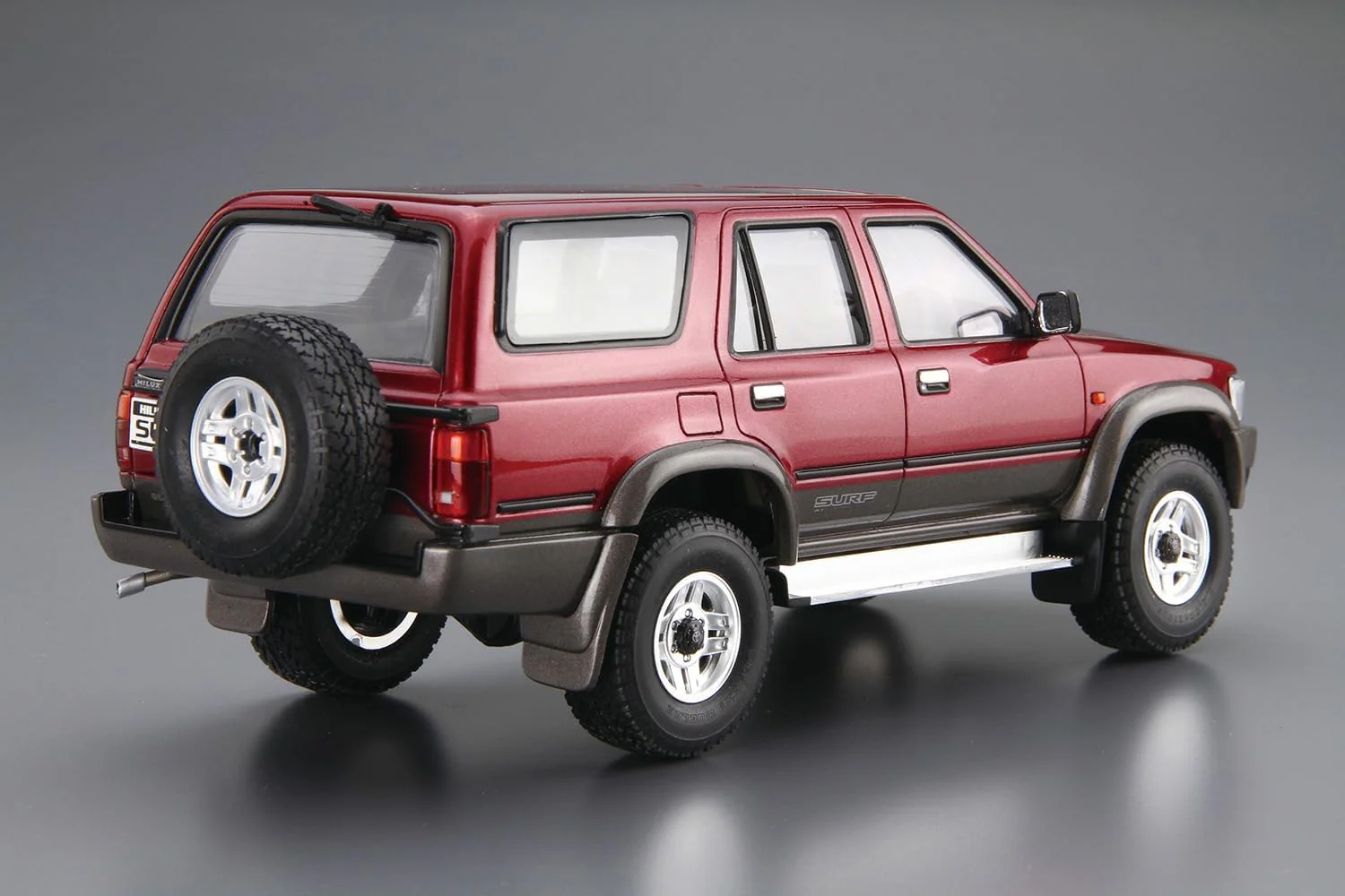 Aoshima 1/24 The Model Car No. 104 Toyota VZN130G Hilux Surf SSR-X Wide Body '91 - Image 2