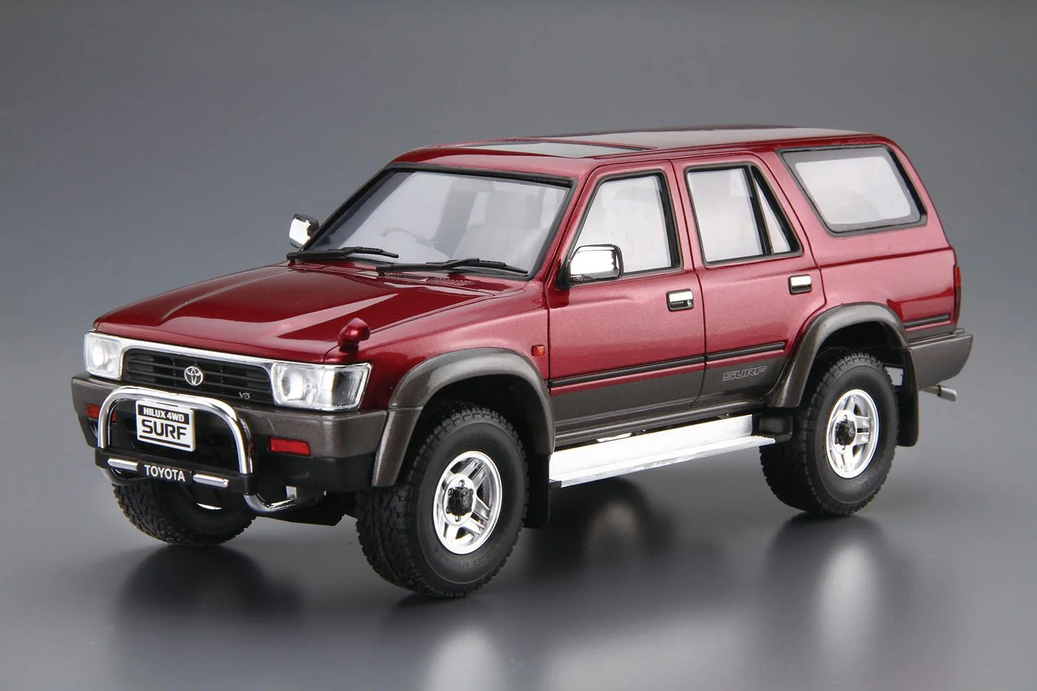 Aoshima 1/24 The Model Car No. 104 Toyota VZN130G Hilux Surf SSR-X Wide Body '91 - Image 3