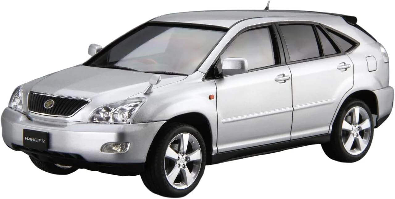 Aoshima 1/24 The Model Car No. 105 Toyota GSU30W Harrier 350G Premium L Package '06
