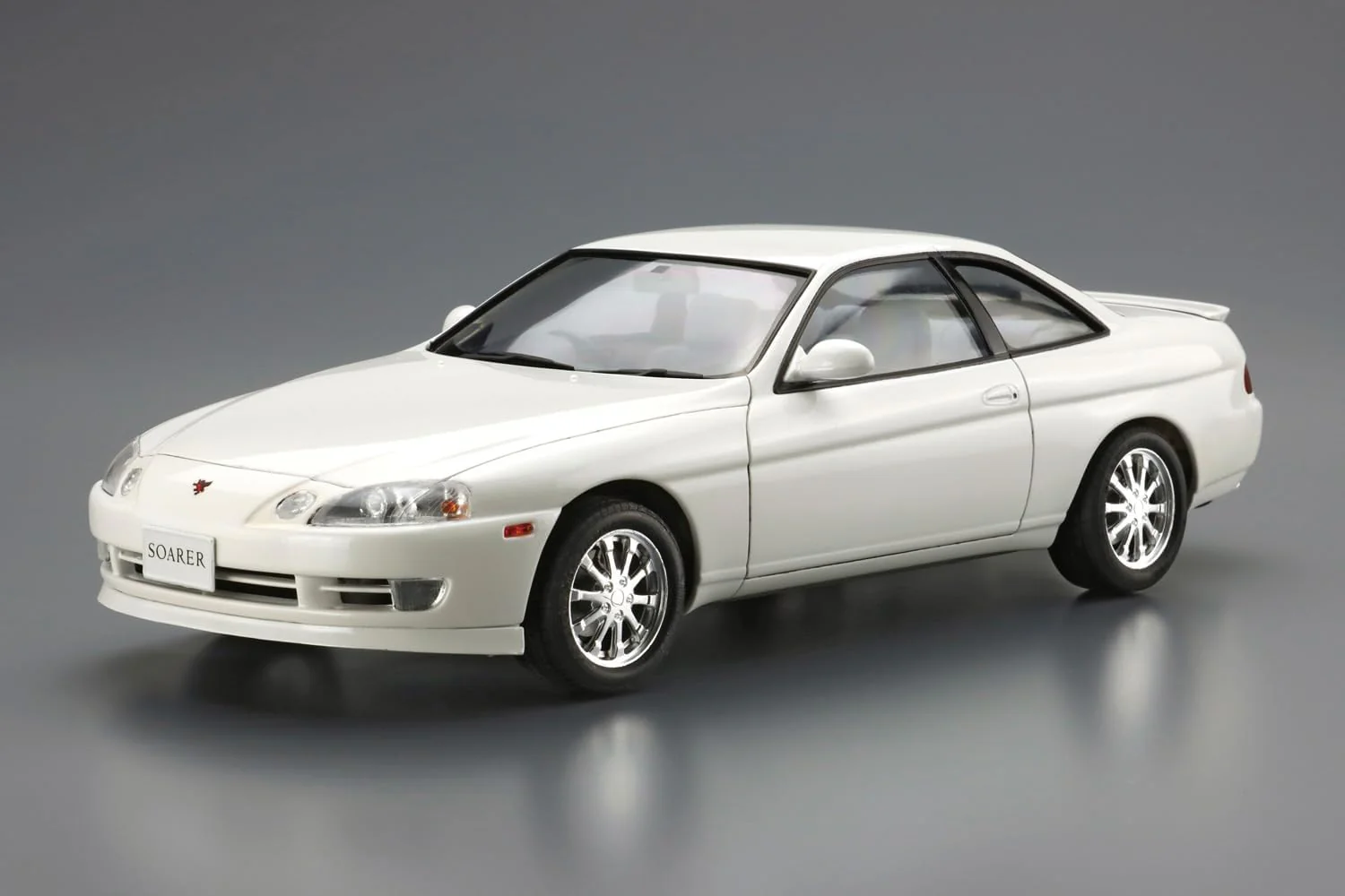 Aoshima 1/24 The Model Car No. 131 Toyota JZZ30 Soarer 2.5GT Twin Turbo L '91 - Image 2