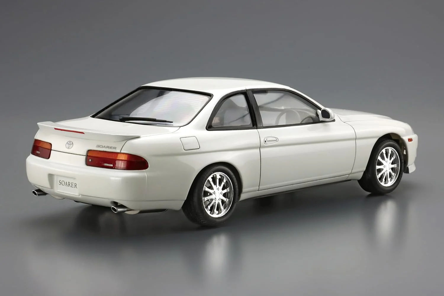 Aoshima 1/24 The Model Car No. 131 Toyota JZZ30 Soarer 2.5GT Twin Turbo L '91 - Image 3