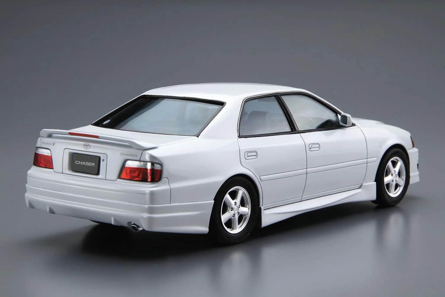 Aoshima 1/24 The Model Car No.16 Toyota JZX100 Chaser Tourer V '98 - Image 2