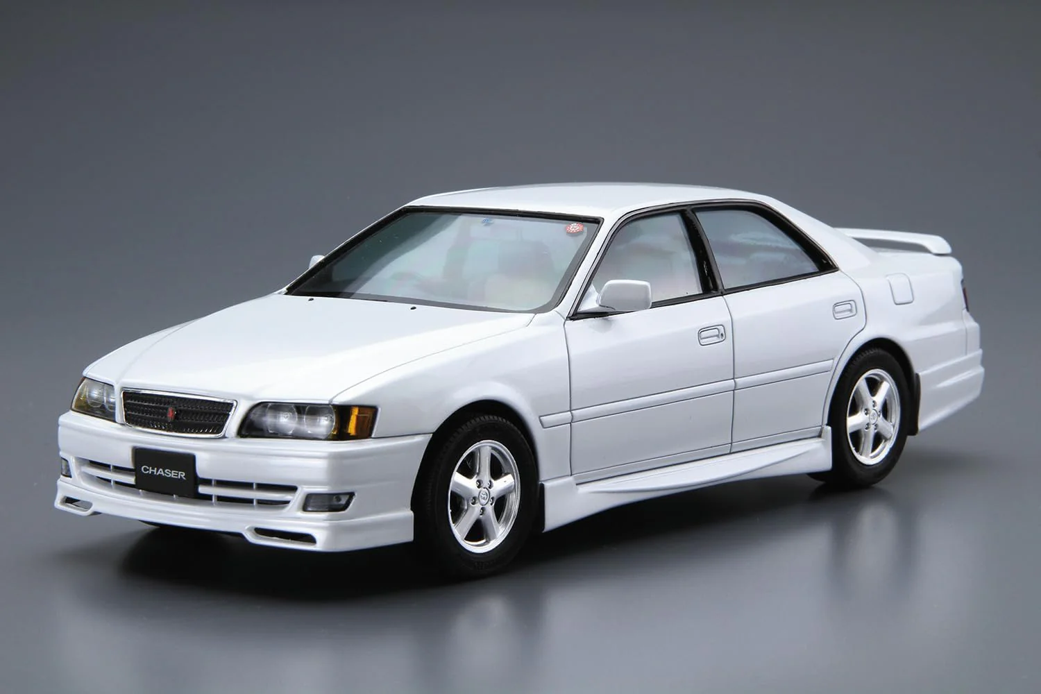 Aoshima 1/24 The Model Car No.16 Toyota JZX100 Chaser Tourer V '98 - Image 3