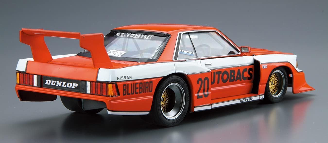 Aoshima 1/24 The Model Car No. 24 Nissan KY910 Bluebird Super Silhouette '83 - Image 4