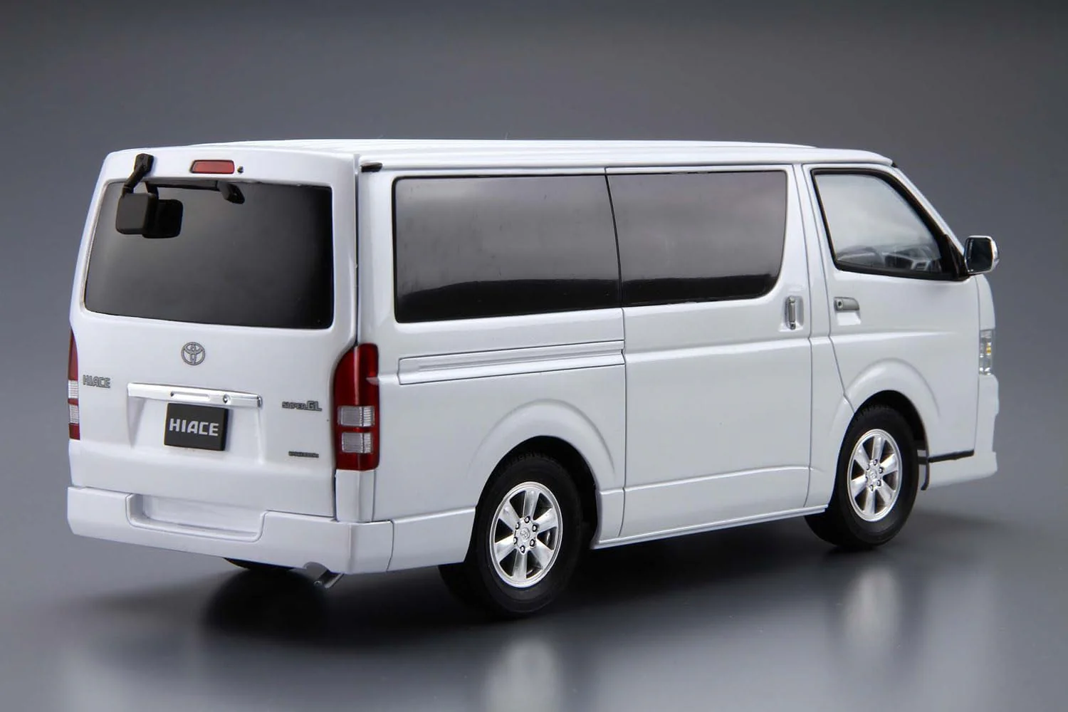 Aoshima 1/24 The Model Car No. 6 Toyota TRH200V Hiace Super GL '10 - Image 2