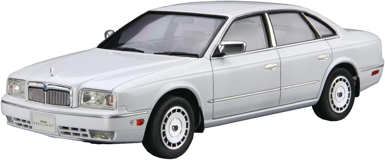 Aoshima 1/24 The Model Car No. 89 Nissan G50 President JS/Infiniti Q45 '89 - Image 3