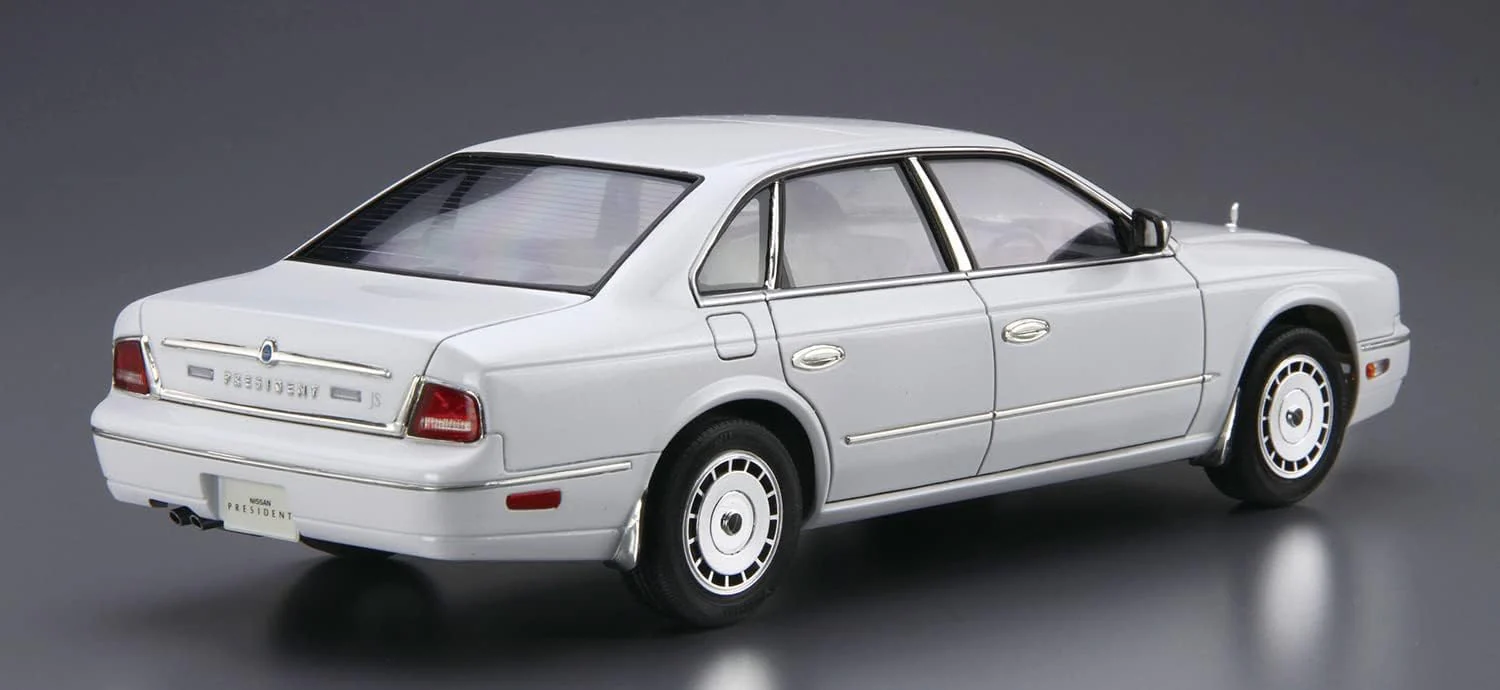 Aoshima 1/24 The Model Car No. 89 Nissan G50 President JS/Infiniti Q45 '89 - Image 4