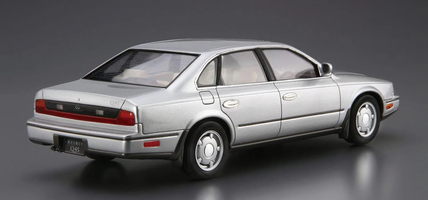 Aoshima 1/24 The Model Car No. 89 Nissan G50 President JS/Infiniti Q45 '89 - Image 6