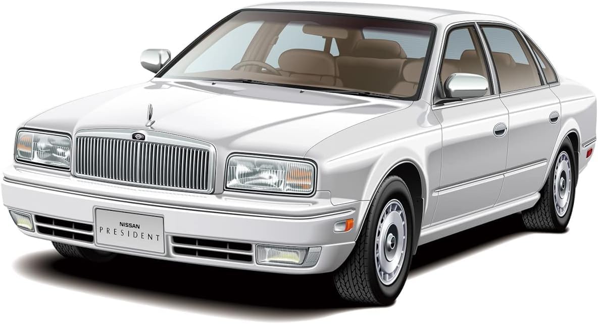 Aoshima 1/24 The Model Car No. 89 Nissan G50 President JS/Infiniti Q45 '89 - Image 7