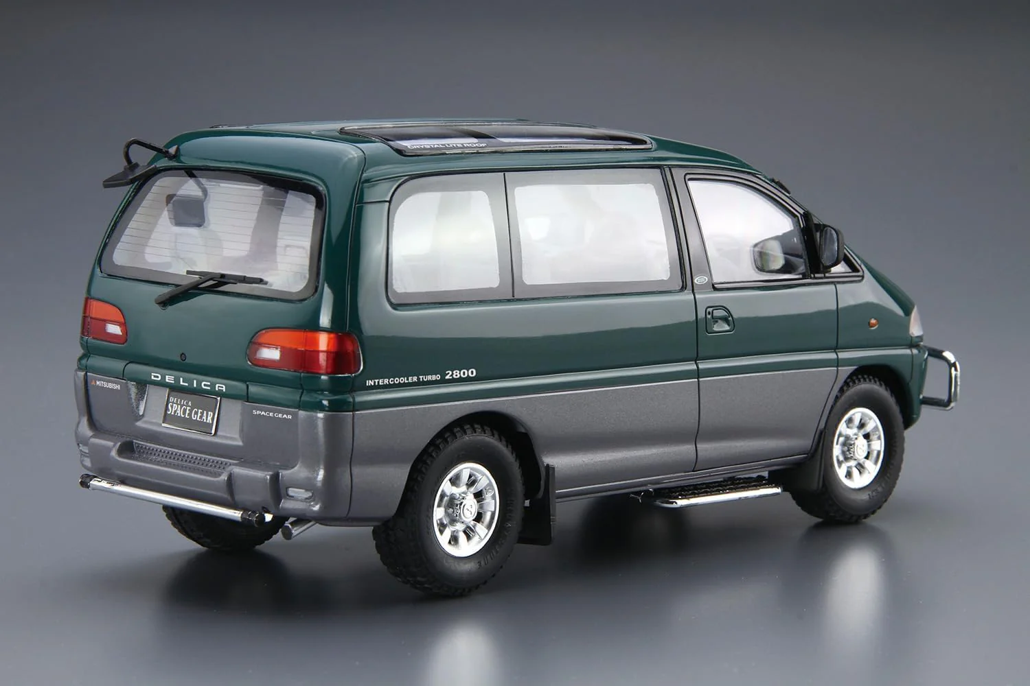 Aoshima 1/24 The Model Car No.96 Mitsubishi PE8W Delica Space Gear '96 - Image 2