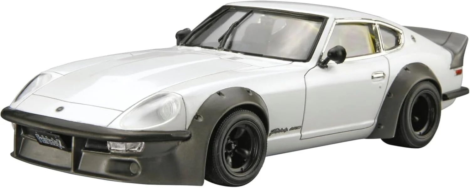 Aoshima 1/24 The Model Car Series No.128 Nissan S30 Fairlady Z Aero Custom Ver.2 '75