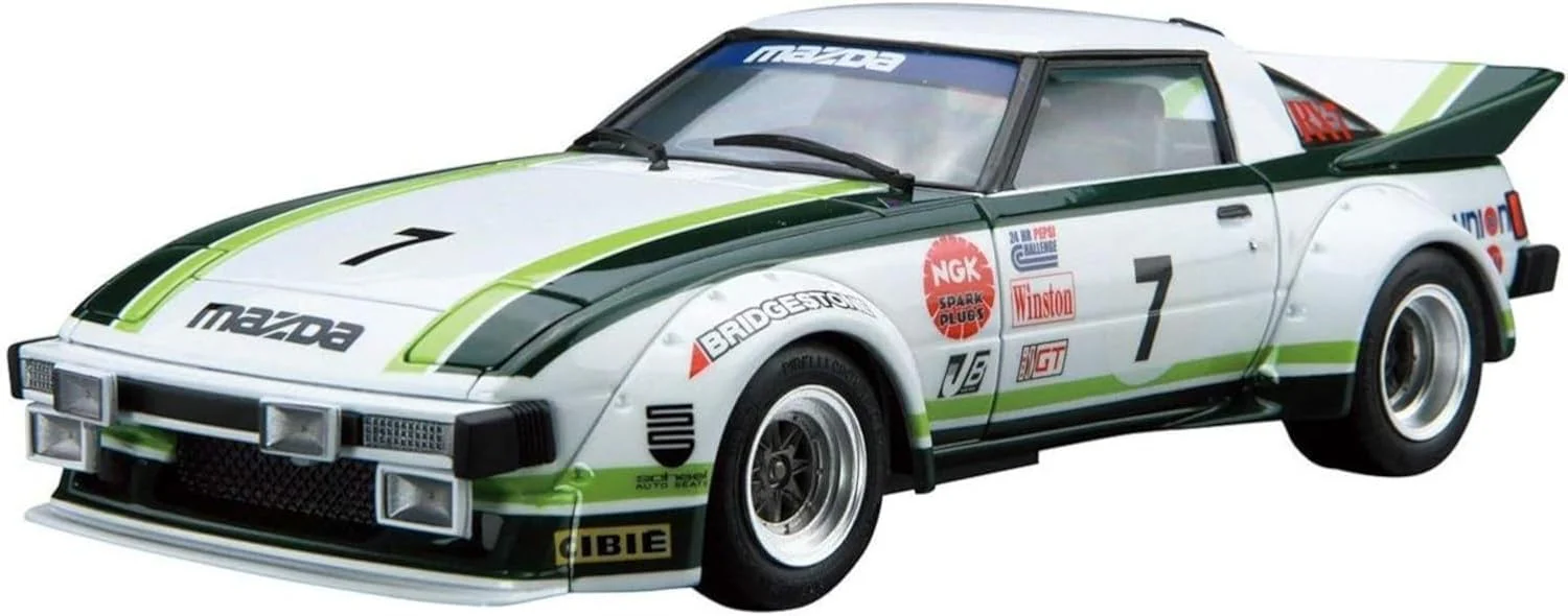 Aoshima 1/24 The Model Car Series No.22 Mazda SA22C RX-7 Daytona '79