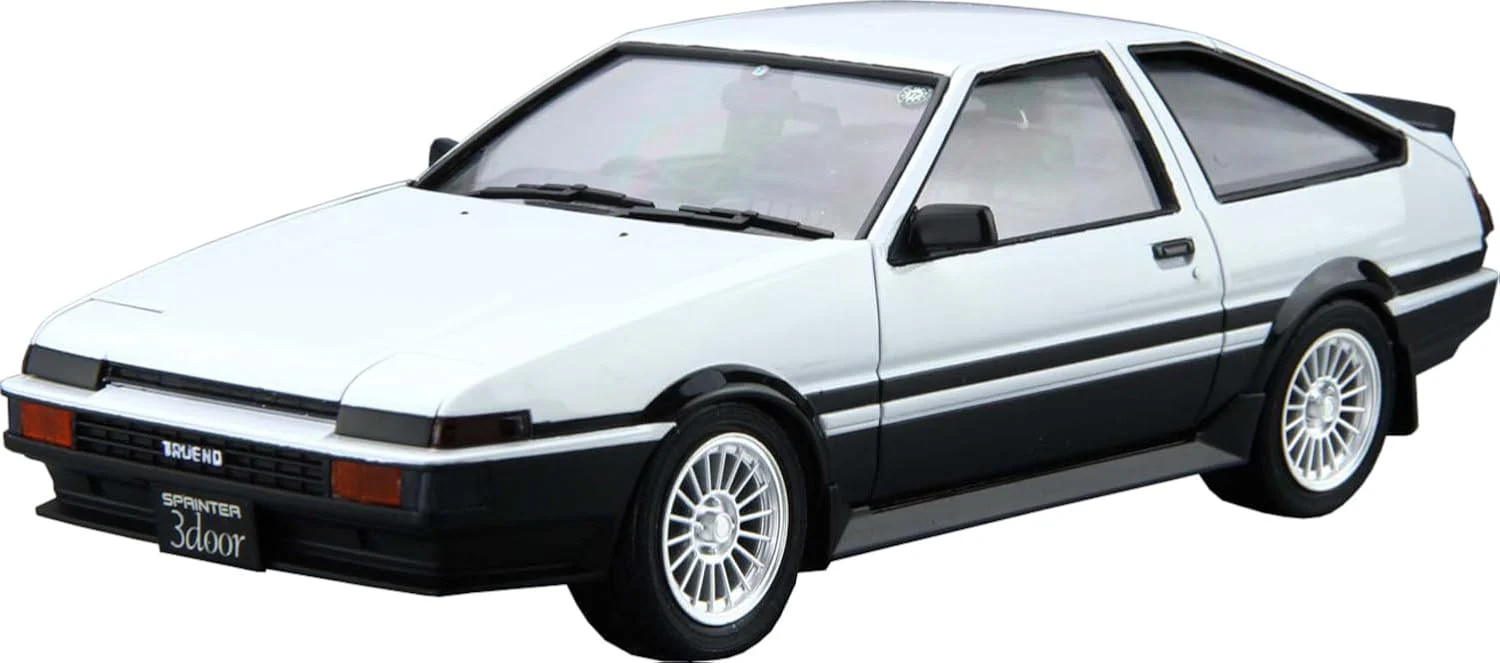 Aoshima 1/24 The Model Car Series No.5 Toyota AE86 Sprinter Trueno GT-APEX '85