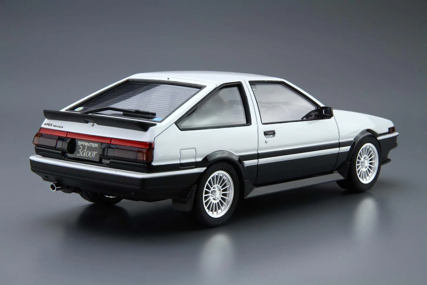 Aoshima 1/24 The Model Car Series No.5 Toyota AE86 Sprinter Trueno GT-APEX '85 - Image 3