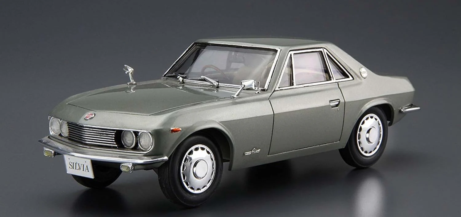 Aoshima 1/24 The Model Car Series No.66 Nissan CSP311 Silvia '66 - Image 6