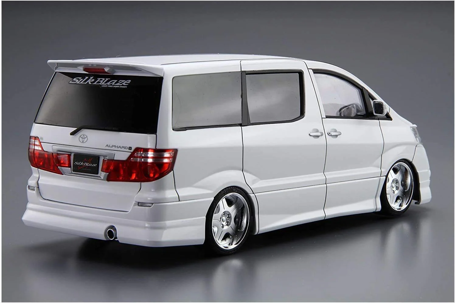 Aoshima 1/24 The Tuned Car No.07 Silk Blaze MNH/ANH10・15W Alphard 05 (Toyota) - Image 3