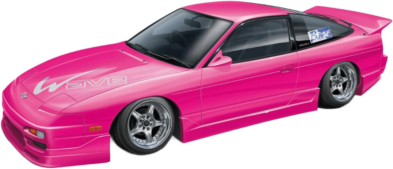 Aoshima 1/24 The Tuned Car No.109 B-WAVE RPS13 180SX '91 Ver. A Nissan