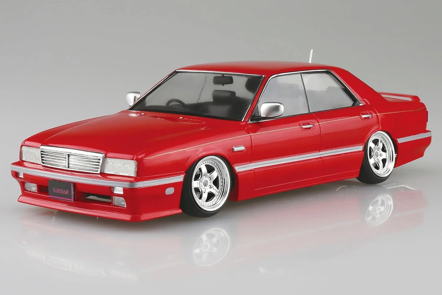 Aoshima 1/24 The Tuned Car No.14 Y31 Cima Ohbayashi Ver. '89 (Nissan) - Image 3