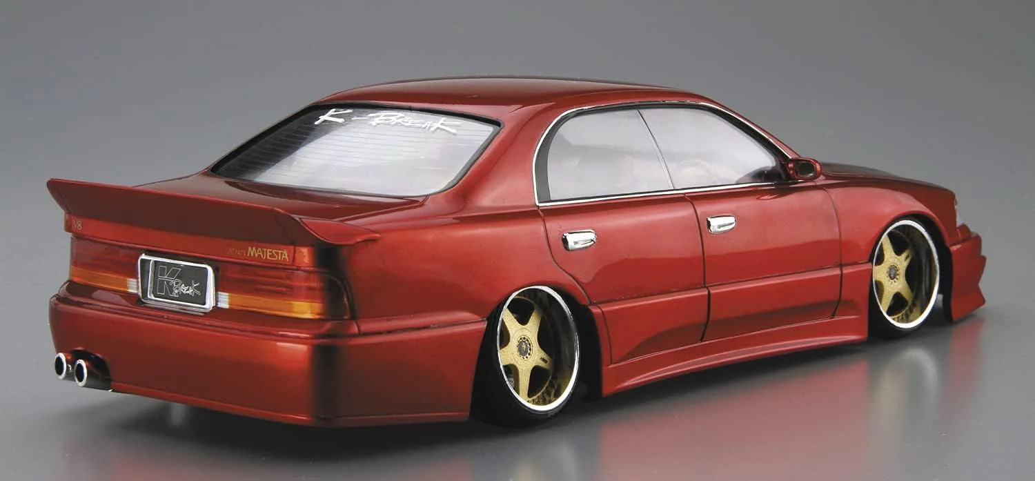 Aoshima 1/24 The Tuned Car No. 31 K-BREAK UZS141 Majesta 1991 (Toyota) - Image 4