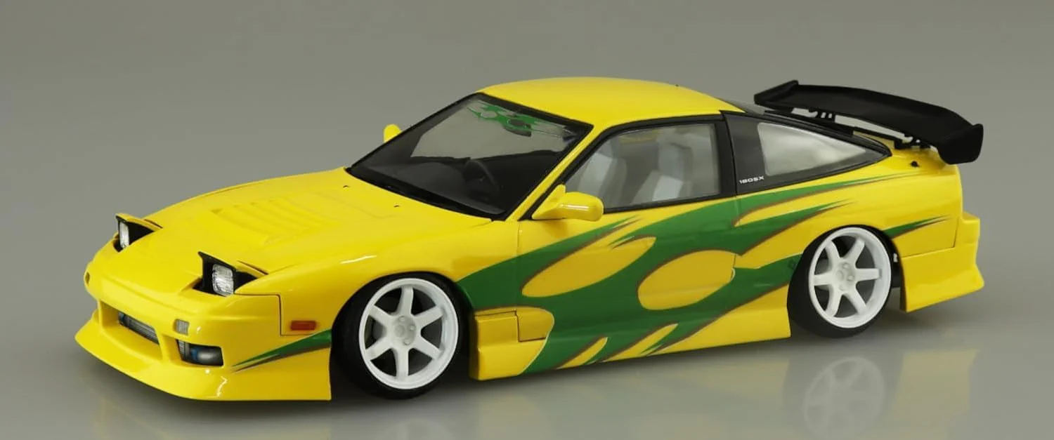 Aoshima 1/24 The Tuned Car No.97 URAS RPS13 180SX '96 Ver.1 (Nissan) - Image 4