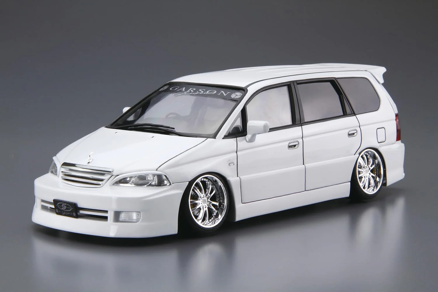 Aoshima 1/24 The Tuned Car Series No.53 Honda Garson Geraid RA6 Odyssey '01 - Image 3