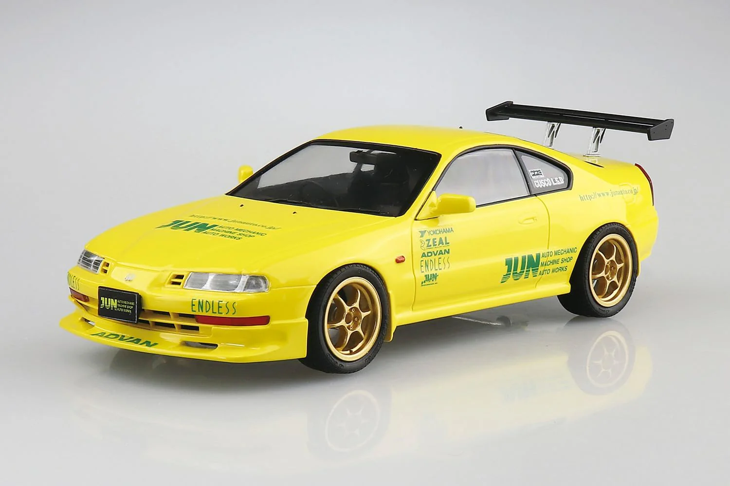 Aoshima 1/24 The Tuned Car Series No.73 Honda JUN Auto Mechanic BB1 Prelude '91 - Image 2