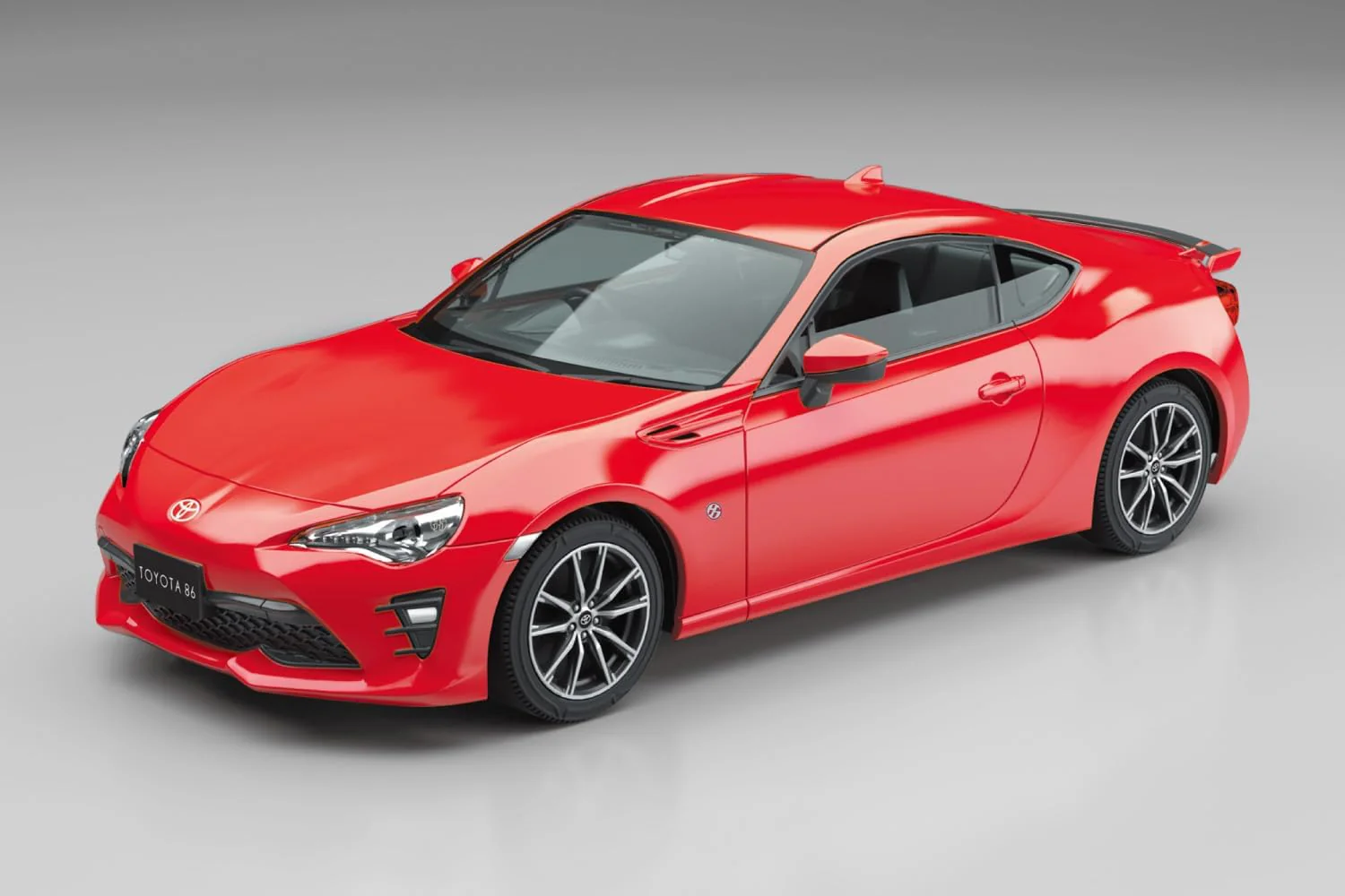 Aoshima 1/32 Easy Plastic Snap Kit No.08-PR Toyota 86 Pure Red - Image 3