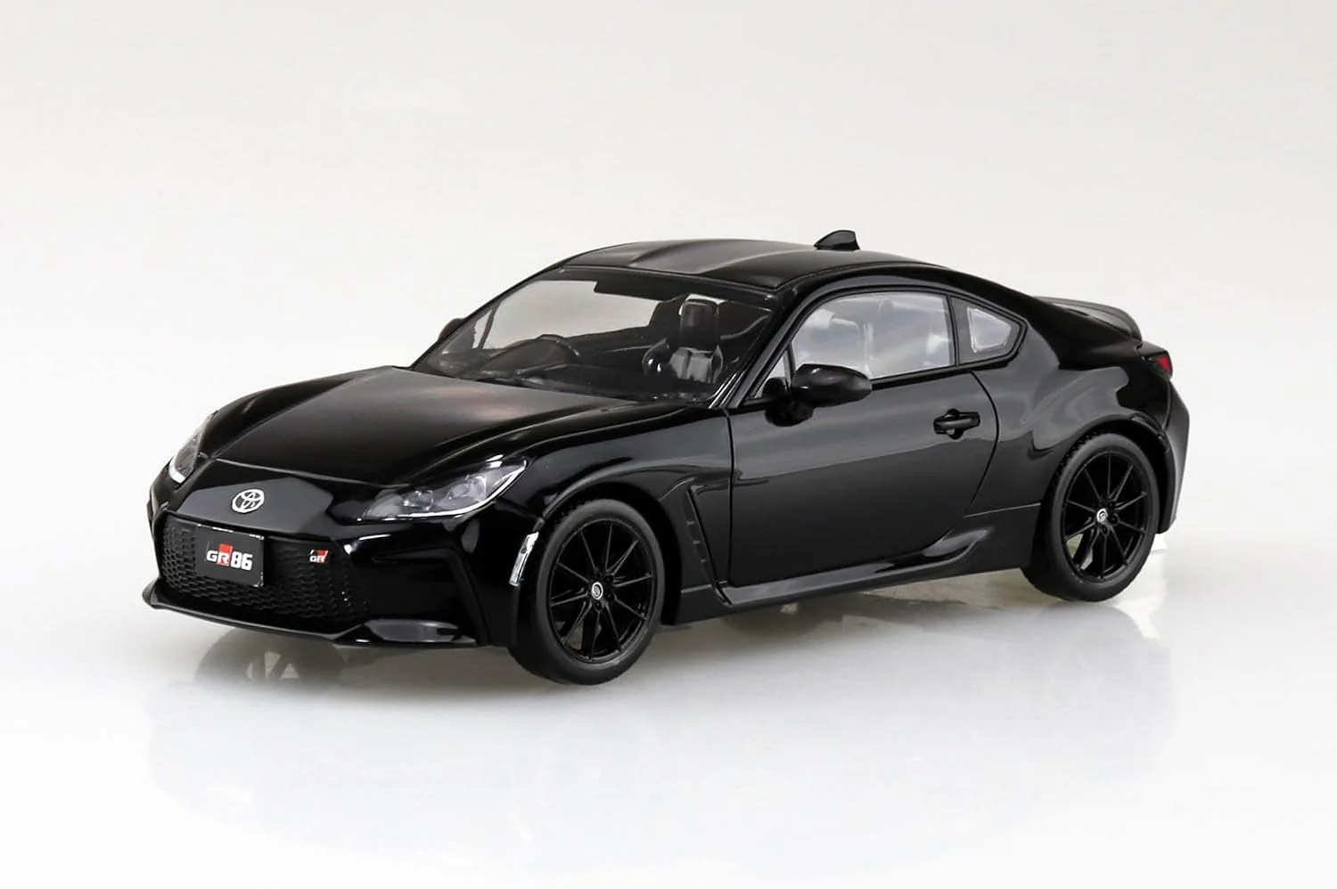 Aoshima 1/32 Easy Plus Snap Kit 10-CB Toyota GR86 2021 Crystal Black Silica - Image 6