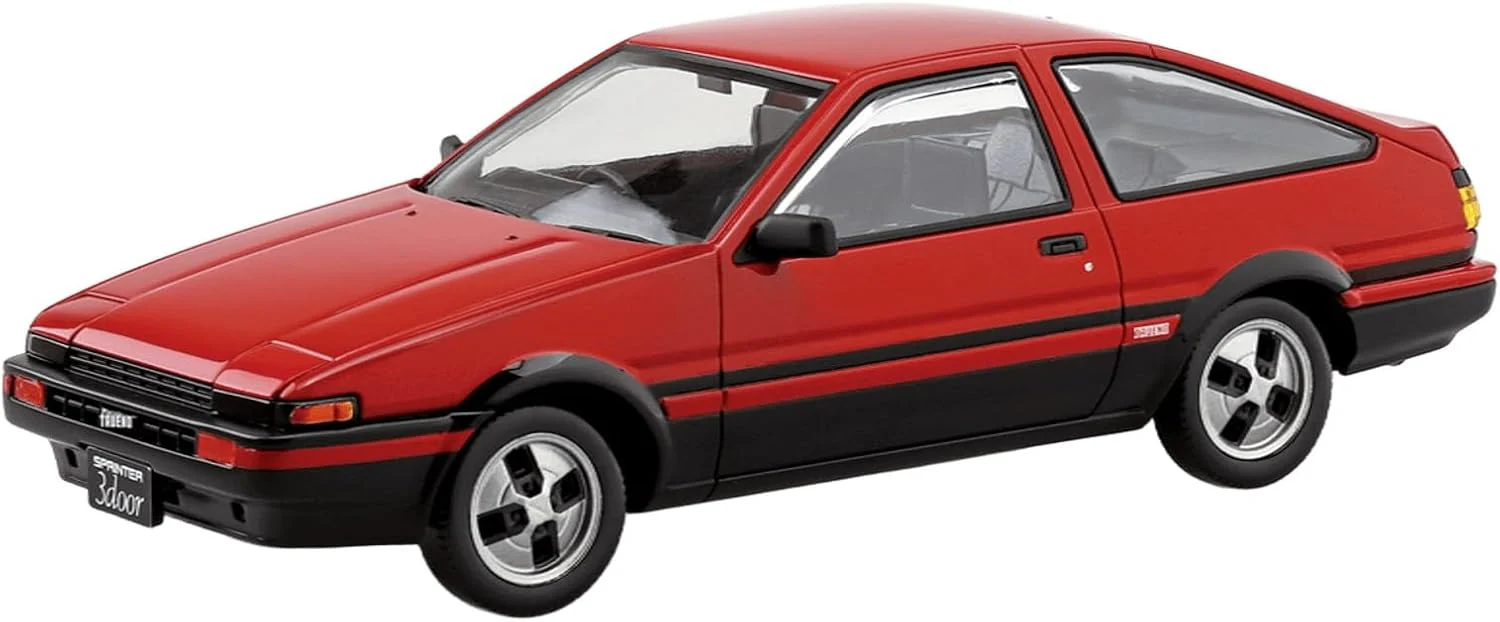 Aoshima 1/32 RakuPla Snap Kit No.11-RB Toyota Sprinter Trueno High Flash Two Tone