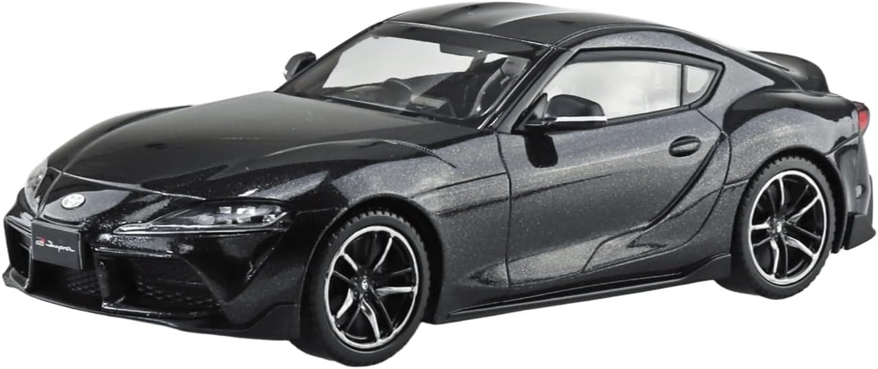 Aoshima 1/32 RakuPla Snap Kit No.13-BK Toyota GR Supra 2019 Black Metallic - Image 4