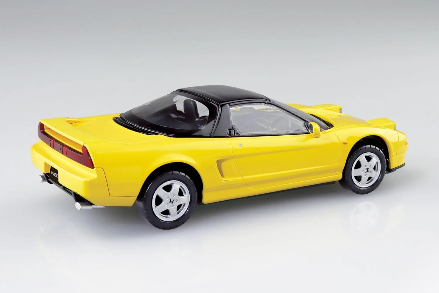 Aoshima 1/32 RakuPla Snap Kit No.19-IY Honda NA1 NSX (Indie Yellow Pearl) - Image 2
