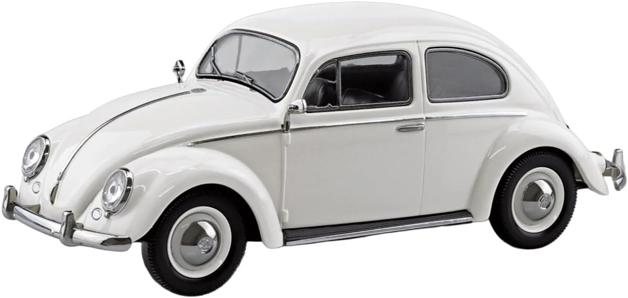 Aoshima 1/32 RakuPla Snap Kit No.20-PW Volkswagen Beetle (Pearl White)