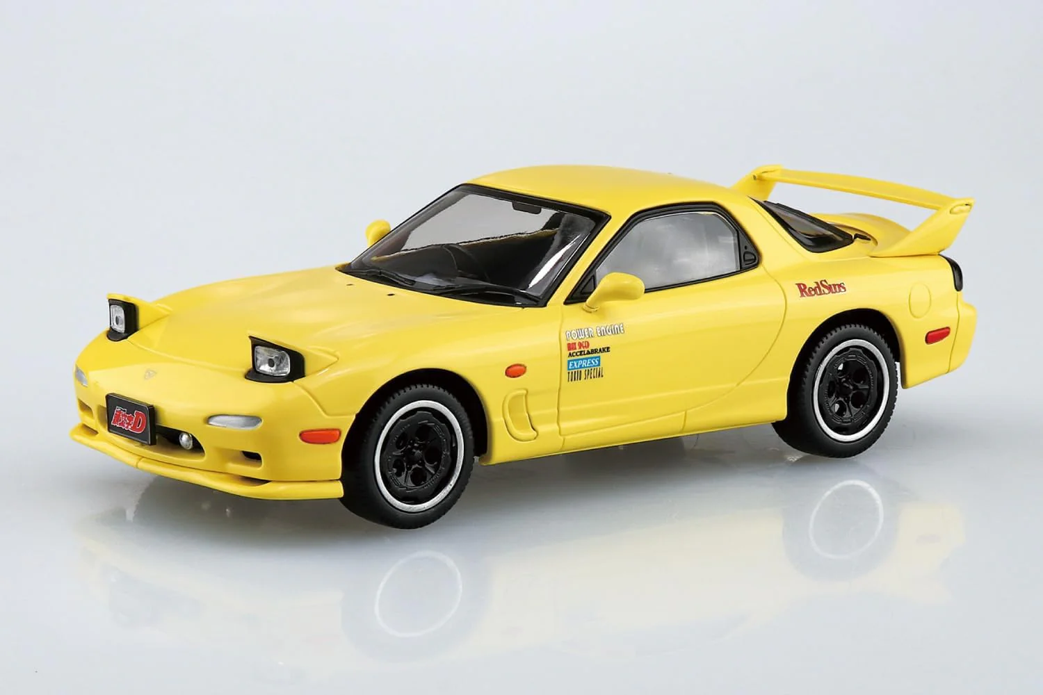 Aoshima 1/32 RakuPla Snap Kit No.CM-2 Initial D Keisuke's FD - Image 3