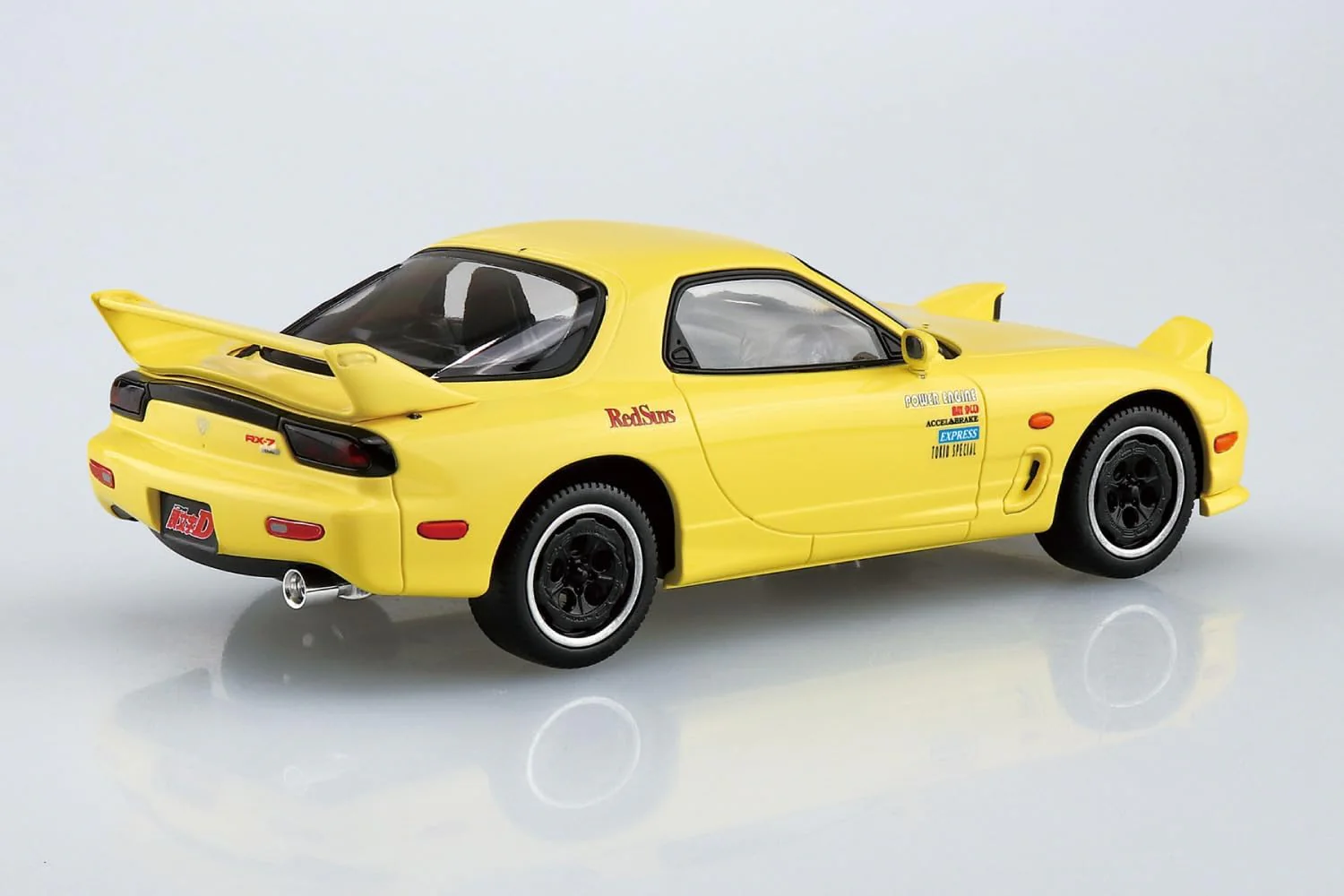 Aoshima 1/32 RakuPla Snap Kit No.CM-2 Initial D Keisuke's FD - Image 4