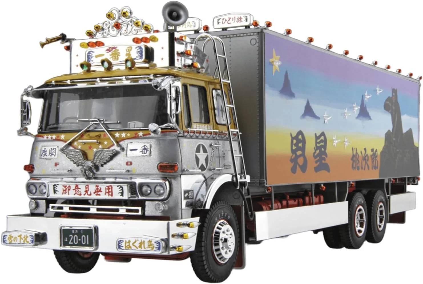 Aoshima 1/32 Truck Yaro No.1 Ichibanboshi No Need for Your Opinion